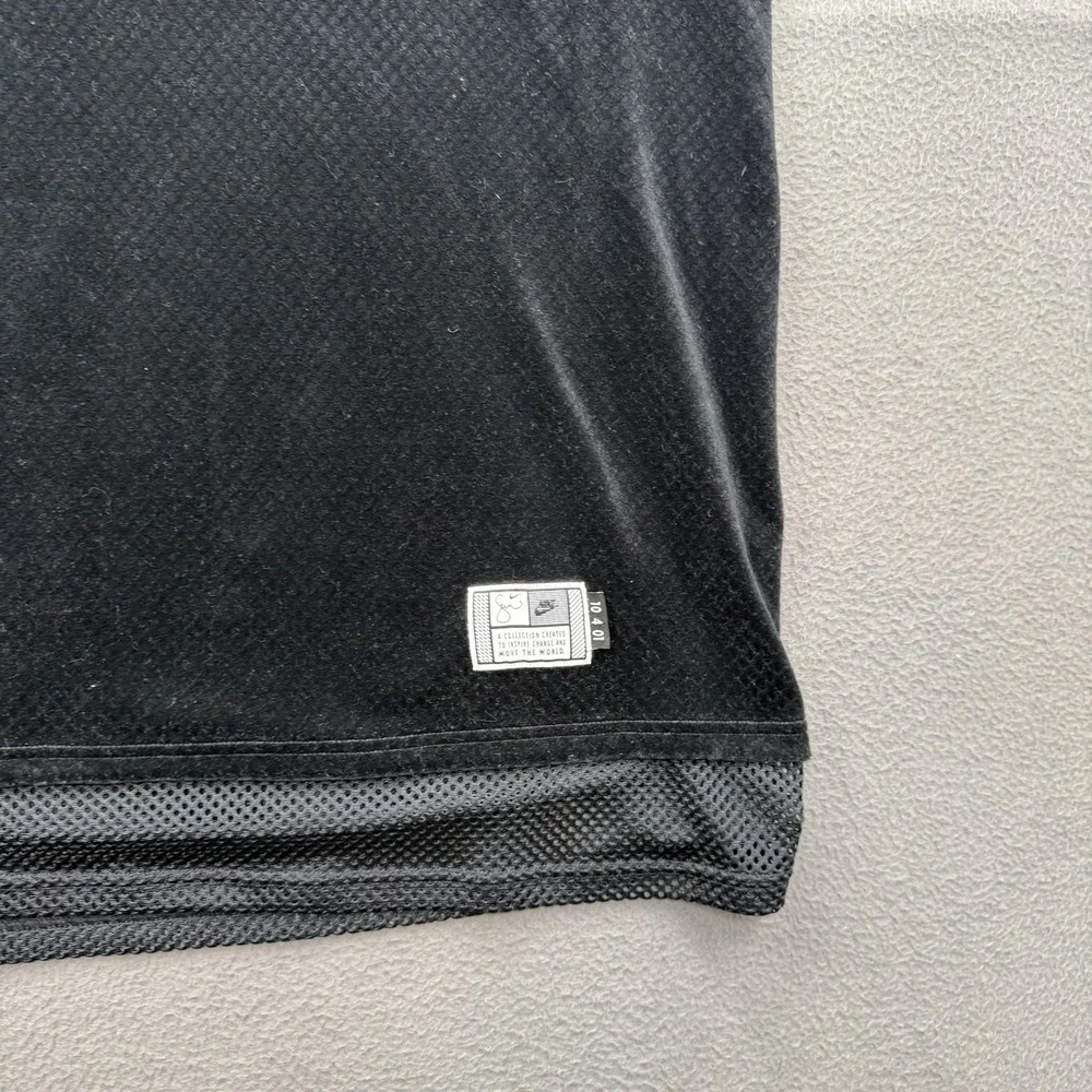 Nike Tank Shirt Women' Large Black Sleeveless Basketball Jersey Mesh Williams 00